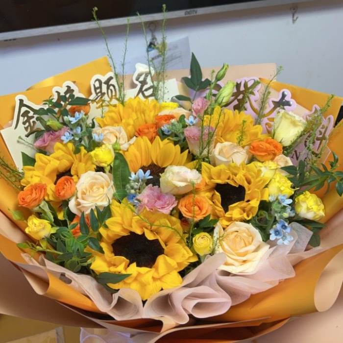 福州福清市送高考生什么花