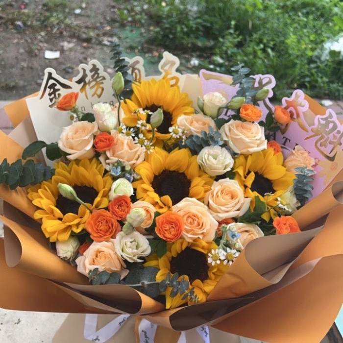 福州福清市送高考生什么花
